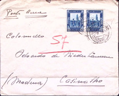 1936-OSPEDALE DA CAMPO 210 Manoscritto Al Verso Di Busta, Via Aerea Affrancata S - Oorlog 1939-45