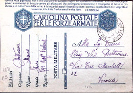 1941-Posta Militare N.88 C.2 (27.10) Su Cartolina Franchigia - Guerre 1939-45