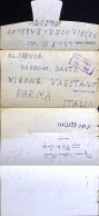 1943-P.O.W. CAMP N.222 Manoscritto Al Verso Di Biglietto Franchigia (26.8) Da Pr - War 1939-45