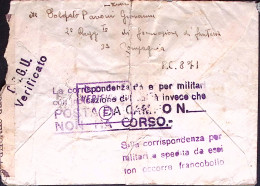 1944-Posta Da Campo/n.871 C.2 (30.5) Su Busta Non Affrancata, Non Tassata - Oorlog 1939-45