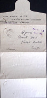 1945-P.O.W. COMPANY 2649 Manoscritto Al Verso Di Biglietto Franchigia Da Prigion - Oorlog 1939-45