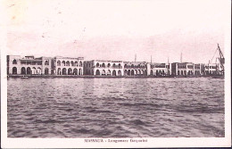 1936-MASSAUA Lungomare Gasparini, Viaggiata Affrancata Eritrea C.20 - Eritrea