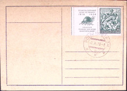 1938-CECOSLOVACCHIA Polni Posta 34/b C.2 (2.10) Su Cartolina - Otros & Sin Clasificación