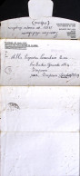 1944-P.O.W. CAMP BOGHAR Manoscritto Al Verso Di Biglietto Franchigia Da Prigioni - Guerra 1939-45