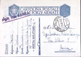 1940-Posta Militare/n.36 C.2 (21.12) Su Cartolina Franchigia - Oorlog 1939-45