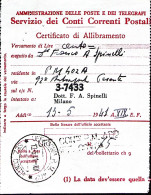 1941-Posta Militare/n.402 /Sez. Contabile C.2 (13.6) Su Ricevuta Vaglia - Guerra 1939-45
