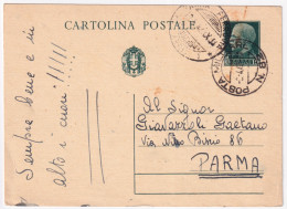 1942-Posta Militare/n. 82 C.2 (3.4) Su Cartolina Postale C.15 - Marcophilie
