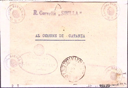 1945-Regia Nave Sibilla Tondo Su Piego (26.9) - War 1939-45