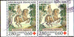 France Poste Obl Yv:2946a Mi: Saumur Tapisserie Louis XIII Paire (Beau Cachet Rond) - Gebruikt