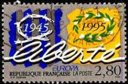France Poste Obl Yv:2941 Mi:3084 Europa Liberté (TB Cachet Rond) - Oblitérés