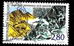 France Poste Obl Yv:2876 Mi:3019 Hommage Au Maquis (TB Cachet Rond) - Used Stamps