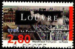 France Poste Obl Yv:2851 Mi:2996 Louvre Le Palais Devient Musée (Obl.mécanique) - Used Stamps
