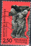 France Poste Obl Yv:2813 Mi:2959 Martyrs De La Résistance (Lignes Ondulées) - Used Stamps