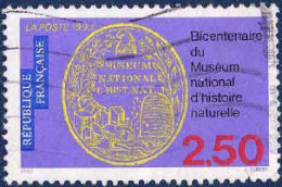 France Poste Obl Yv:2812 Mi:2958 Muséum National D'histoire Naturelle (Lign.Ondulées) - Used Stamps