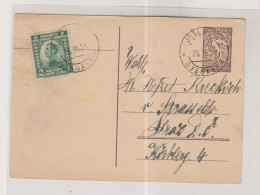 SLOVENIA SHS YUGOSLAVIA LJUBLJANA Postal Stationery To Austria - Slovenië