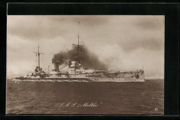 AK S. M. S. Moltke Im Wasser  - Warships