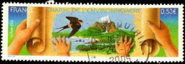 France Poste Obl Yv:3801 La Charte De L'environnement (TB Cachet Rond) - Used Stamps