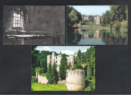 LUXEMBOURG   -  BEAFORT - LE CHATEAU  - 3 CPA   (L 125) - Sonstige & Ohne Zuordnung
