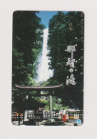 JAPAN  - Waterfall Magnetic Phonecard - Japón