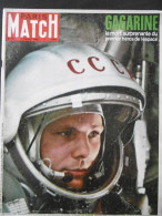 Paris Match N°991 5 Avril 1968 Gagarine: Mort Surprenante Du Premier Héros De L'espace; Les Mystères De L'île De Pâque - Informaciones Generales