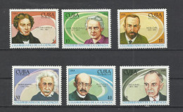 CUBA, CIENTÍFICOS - Unused Stamps