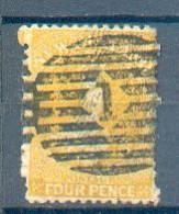 D 25 - N. Z. - YT 34 ° Obli - Dentelure Imparfaite - Used Stamps
