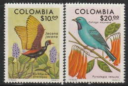 COLOMBIE - N°709/10 ** (1977) Oiseaux - Colombia