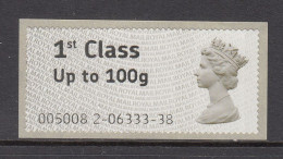 Great Britain MNH Michel Nr 2 From 2008 Post & Go - Frankeermachines (EMA)