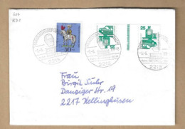 Los Vom 19.05 -  Briefumschlag Aus Hanerau 1989 - Briefe U. Dokumente