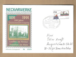 Los Vom 19.05 -  Sammlerbriefumschlag Aus Esslingen 1991 - Brieven En Documenten