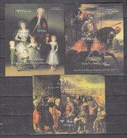 BHUTAN, 2000, International Stamp Exhibition "Espana 2000" - Madrid, Spain - Prado Museum Exhibits,  MS, MNH, (**) - Bhutan