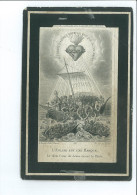 MARIA SJ VAN ACKER ECHTG EDUARDUS NAUDTS ° WETTEREN 1855 + 1883 DRUK VERBAERE TERNEST - Devotion Images