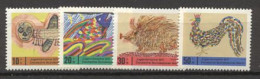 Berlin  356/359 * *  TB   Dessin D'enfant  - Unused Stamps