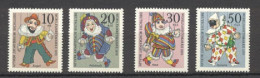 Berlin  335/338  * *  TB  Marionnette   - Unused Stamps