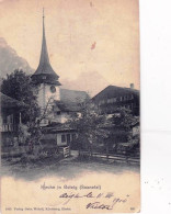 Suisse -  Berne - Kirche In Gsteig ( Saanetal ) - Autres & Non Classés