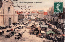 62 - Pas De Calais -  BOULOGNE Sur MER  - Le Marché - Boulogne Sur Mer