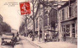 93 - Seine Saint Denis - SAINT OUEN -  Avenue De Batignolles - Le Marché - Saint Ouen