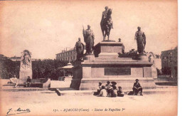 20 - Corse - AJACCIO - Statue De Napoleon Ier - Ajaccio