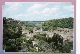 Luxembourg - LUXEMBOURG - Pont Grande Duchesse Charlotte Avec Le Faubourg De Pfaffenthal - Luxembourg - Ville