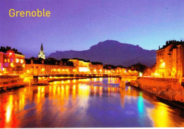 38 - Isere -  GRENOBLE La Nuit - Grenoble