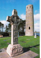 Eire - Ireland - CLONMACNOIS - High Cross And Round Tower - Co Offaly - Galway