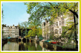 Nederland - AMSTERDAM -  Oude Gevels Aan De Herengracht - Amsterdam