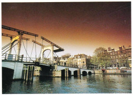 Nederland - AMSTERDAM - Magerebrug - Amstel River - Amsterdam