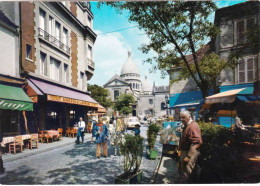 75 - PARIS 18 - Montmartre - La Place Du Tertre Et Ses Peintres - Distrito: 18