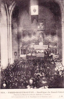 75 - PARIS 18 - Montmartre Basilique Du Sacre Coeur Pendant La Messe Pontificale Du 16 Octobre 1919 - Paris (18)