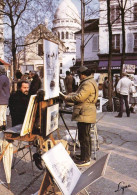 75 - PARIS 18 - Montmartre - La Place Du Tertre Et Ses Peintres - Paris (18)