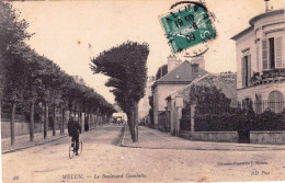 77 - Seine Et Marne - MELUN -  Le Boulevard Gambetta - Melun