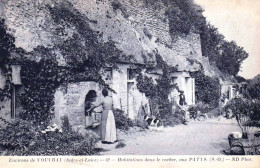 37 - Indre Et Loire -  Habitations Dans Le Rocher Aux PATYS ( Environs De Vouvray )  - Vouvray