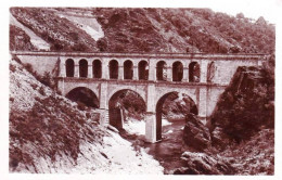 48 - Lozere -  VILLEFORT -  Pont Louis Philippe - Carte Glacée - Villefort
