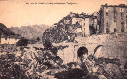 20 - Corse -  CORTE - Au Dessus Du Tavignano - Corte